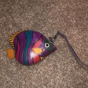 Fish wristlet